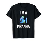 T-shirt humoristique avec inscription « I'm A PIRANHA » T-Shirt