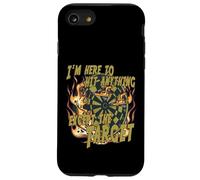 T-Shirt Humoristique avec Inscription « I'm Here to Hit Anything Except The Target » Coque pour iPhone SE (2020) / 7/8