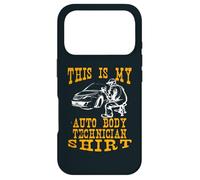 T-Shirt Humoristique avec Inscription « This is My Auto Body Technician » Coque pour iPhone 17 Pro