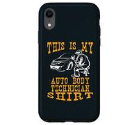 T-Shirt Humoristique avec Inscription « This is My Auto Body Technician » Coque pour iPhone XR