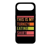 T-Shirt Humoristique avec Inscription « This is My Turkey Eating » Coque pour iPhone Air