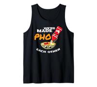 T-Shirt Humoristique avec Inscription « We're Made Pho Each Other » Débardeur