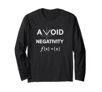 T-Shirt Humoristique « Avoid Negativity » Manche Longue