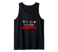 T-shirt humoristique cadeau Nerds 4 Horsemen of Modern Apocalypse Débardeur