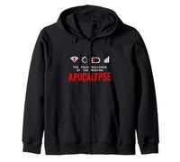 T-shirt humoristique cadeau Nerds 4 Horsemen of Modern Apocalypse Sweat à Capuche