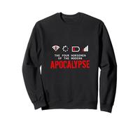 T-shirt humoristique cadeau Nerds 4 Horsemen of Modern Apocalypse Sweatshirt