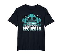 T-Shirt Humoristique DJ Doesn't Take Requests T-Shirt, Homme Grandes Tailles, Noir, 2X Tall