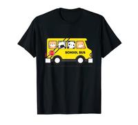 T-shirt humoristique en forme de bus scolaire pour enfant T-Shirt