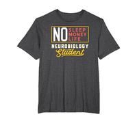 T-Shirt Humoristique en neurobiologie pour étudiant T-Shirt, Homme Grandes Tailles, Chiné Foncé, 6X Tall