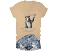 T-shirt humoristique « Excuse Me The Bird Feeder is Empty Shirt Excuse Me The Bird Feeder is Empty » pour homme et femme, kaki, XL