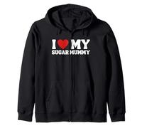 T-Shirt Humoristique « I Love My Sugar Mummy » Sweat à Capuche