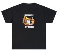 T-shirt humoristique My Vehicle My Choice avec inscription « Bring Me My Keys », noir, Taille S