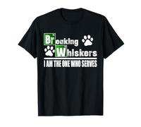 T-Shirt Humoristique pour Amoureux des Chats Breaking Whiskers T-Shirt