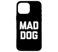 T-Shirt Humoristique pour Chien Fou avec Inscription Sarcastique Coque pour iPhone 16 Pro Max