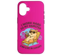 T-Shirt Humoristique pour Hamster « My Hamster Can Live in Luxury Kids » Coque pour iPhone 16