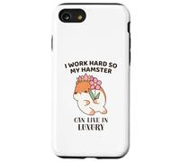 T-Shirt Humoristique pour Hamster « My Hamster Can Live in Luxury Kids » Coque pour iPhone SE (2020) / 7/8