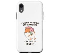 T-Shirt Humoristique pour Hamster « My Hamster Can Live in Luxury Kids » Coque pour iPhone XR