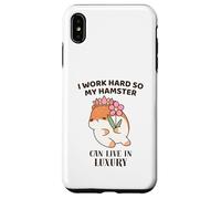 T-Shirt Humoristique pour Hamster « My Hamster Can Live in Luxury Kids » Coque pour iPhone XS Max