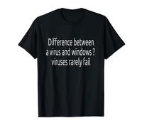 T-shirt humoristique pour ordinateur avec citations de programmation Windows Linux T-Shirt