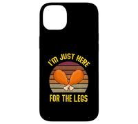 T-Shirt Humoristique rétro avec Inscription « I'm Just Here for The Legs » pour Enfants Coque pour iPhone 14 Plus