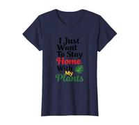 T-Shirt Humoristique « Stay Home with My Plants » T-Shirt