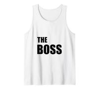 T-Shirt Humoristique The Boss Couples Relationship Débardeur
