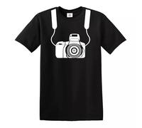 T-shirt humoristique unisexe avec inscription « I Shoot People », Imprimé blanc en T noir, 3XL