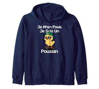 T-Shirt Humour Je M'en Fous Je suis Un Poussin Cadeau Drôle Sweat à Capuche