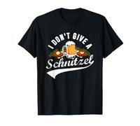 T-shirt I Don't Give a Schnitzel Oktoberfest Beer Festival T-Shirt