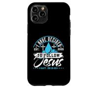 T-Shirt « I Have Decided to Follow Jesus » 2025 Baptême Coque pour iPhone 11 Pro