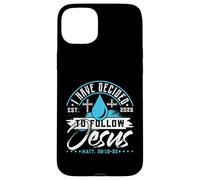 T-Shirt « I Have Decided to Follow Jesus » 2025 Baptême Coque pour iPhone 15 Plus