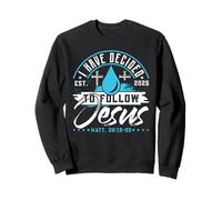 T-Shirt « I Have Decided to Follow Jesus » 2025 Baptême Sweatshirt