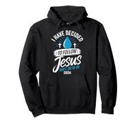 T-Shirt « I Have Decided to Follow Jesus » 2026 Baptême Sweat à Capuche