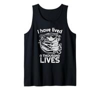 T-Shirt « I Have Lived a Thousand Lives » | pour Bibliophiles Débardeur