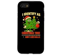 T-Shirt I Identify As A Christmas Tree Lit on The Outside Coque pour iPhone SE (2020) / 7/8