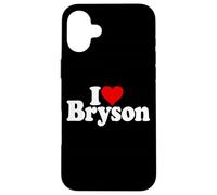 T-Shirt « I Love Heart Bryson » Coque pour iPhone 16 Plus