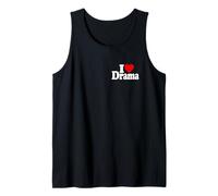 T-Shirt « I Love Heart Drama Queen » Débardeur
