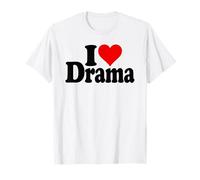 T-shirt « I Love Heart DRAMA QUEEN » T-Shirt