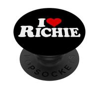 T-Shirt « I Love Heart Richard Rich Name » PopSockets PopGrip Adhésif