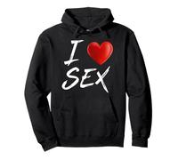 T-Shirt « I Love Heart Sex » Sweat à Capuche
