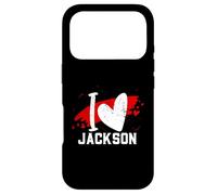 T-Shirt « I Love Jackson I Heart Jackson » Coque pour iPhone 17 Pro