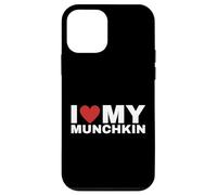 T-Shirt « I Love My Munchkin Cat » pour Les Amoureux des Chats Coque pour iPhone 12 Mini