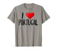 T-shirt I Love Portugal - Traveler - Souvenir T-Shirt