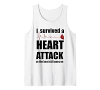 T-Shirt « I Survived a Heart Attack » Débardeur