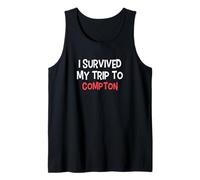T-Shirt « I Survived My Trip to Compton » Simple City Débardeur