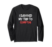 T-Shirt « I Survived My Trip to Compton » Simple City Manche Longue