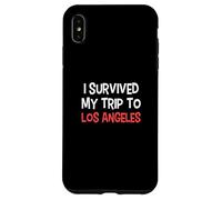 T-Shirt « I Survived My Trip to Los Angeles » Simple City Coque pour iPhone XS Max