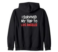 T-Shirt « I Survived My Trip to Los Angeles » Simple City Sweat à Capuche