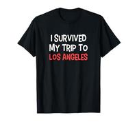 T-Shirt « I Survived My Trip to Los Angeles » Simple City T-Shirt