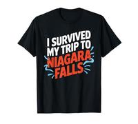 T-shirt « I Survived My Trip To Niagara Falls » Simple City T-Shirt